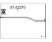 Výfuková trubka MTS 01.42270
