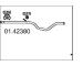 Výfuková trubka MTS 01.42380