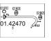 Výfuková trubka MTS 01.42470
