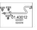 Výfuková trubka MTS 01.43012