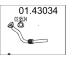 Výfuková trubka MTS 01.43034