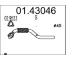 Výfuková trubka MTS 01.43046