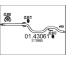Výfuková trubka MTS 01.43061