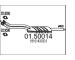 Střední tlumič výfuku MTS 01.50014
