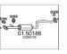 Střední tlumič výfuku MTS 01.50188