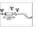 Střední tlumič výfuku MTS 01.50419