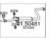 Střední tlumič výfuku MTS 01.50481