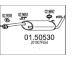 Střední tlumič výfuku MTS 01.50530