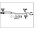 Střední tlumič výfuku MTS 01.50554