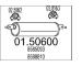 Střední tlumič výfuku MTS 01.50600