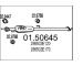 Střední tlumič výfuku MTS 01.50645