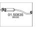 Střední tlumič výfuku MTS 01.50835