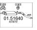 Střední tlumič výfuku MTS 01.51640