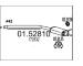 Střední tlumič výfuku MTS 01.52810