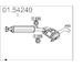 Střední tlumič výfuku MTS 01.54240
