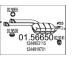 Střední tlumič výfuku MTS 01.56650