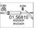 Střední tlumič výfuku MTS 01.56810