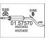 Střední tlumič výfuku MTS 01.57570
