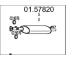 Střední tlumič výfuku MTS 01.57820