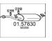 Střední tlumič výfuku MTS 01.57830