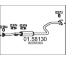 Střední tlumič výfuku MTS 01.58130