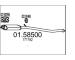 Střední tlumič výfuku MTS 01.58500