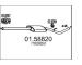 Střední tlumič výfuku MTS 01.58820