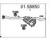 Střední tlumič výfuku MTS 01.58850