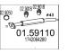Střední tlumič výfuku MTS 01.59110