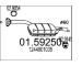 Střední tlumič výfuku MTS 01.59250