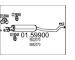 Střední tlumič výfuku MTS 01.59900