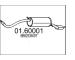 Zadní tlumič výfuku MTS 01.60001