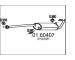 Zadní tlumič výfuku MTS 01.60407
