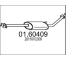 Zadní tlumič výfuku MTS 01.60409