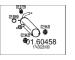 Zadní tlumič výfuku MTS 01.60458