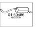 Zadní tlumič výfuku MTS 01.60486