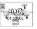 Zadní tlumič výfuku MTS 01.60506