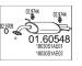 Zadní tlumič výfuku MTS 01.60548
