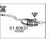 Zadní tlumič výfuku MTS 01.60631