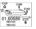 Zadní tlumič výfuku MTS 01.60686
