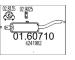 Zadní tlumič výfuku MTS 01.60710