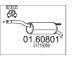 Zadni tlumic vyfuku MTS 01.60801