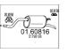 Zadní tlumič výfuku MTS 01.60816