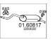 Zadní tlumič výfuku MTS 01.60817