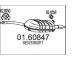 Zadní tlumič výfuku MTS 01.60847