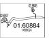 Zadní tlumič výfuku MTS 01.60884