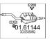 Zadní tlumič výfuku MTS 01.61144