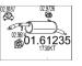 Zadní tlumič výfuku MTS 01.61235