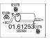 Zadní tlumič výfuku MTS 01.61253