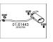 Zadní tlumič výfuku MTS 01.61443